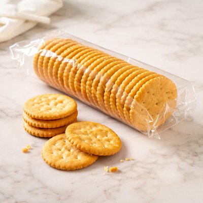 I full packet ritz crackers biscuit