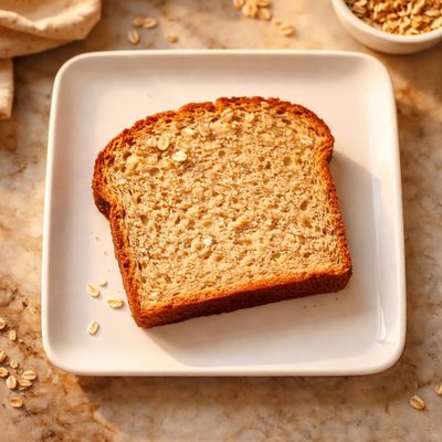 I slice oatmeal bread