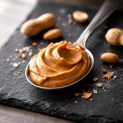 I spoon of peanut butter