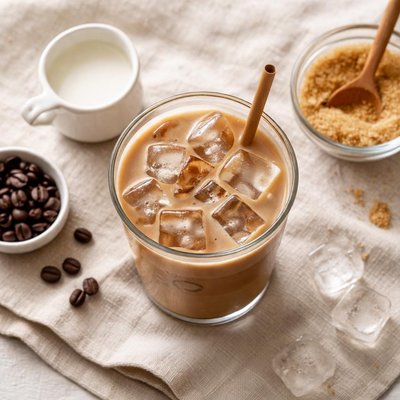 Ice coffee at home