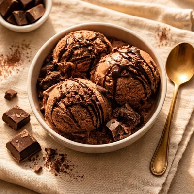 Ice cream chocolate