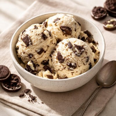 Ice cream cookies and cream