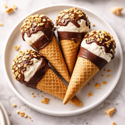 Ice cream drumsticks