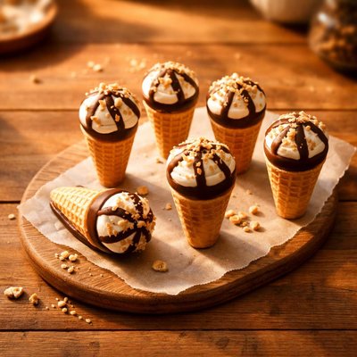 Ice cream mini cone