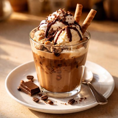 Ice cream mocha