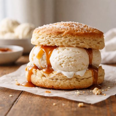 Ice cream scone