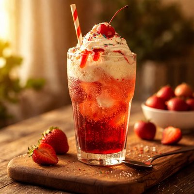 Ice cream soda
