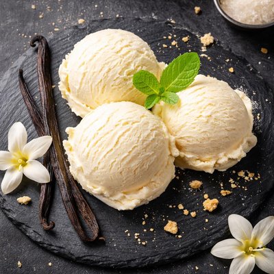 Ice cream vanilla