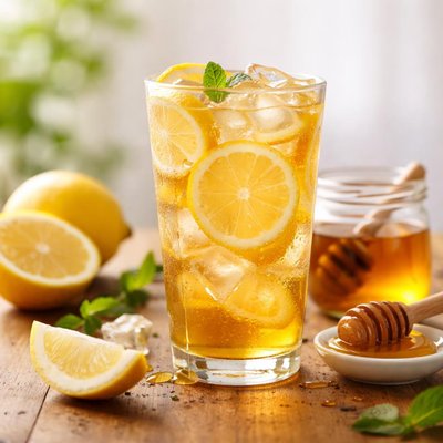 Ice lemon honey