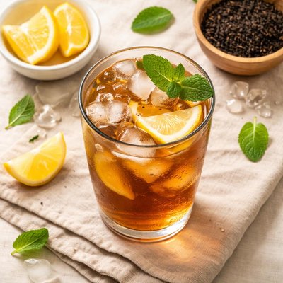Ice tea unsweetened