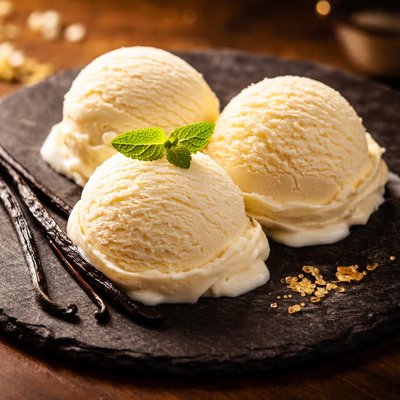 Icecream vanilla