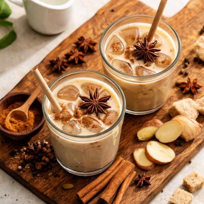 Iced chai tea