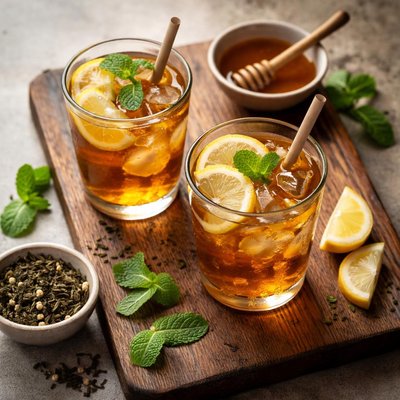 Iced chinese tea
