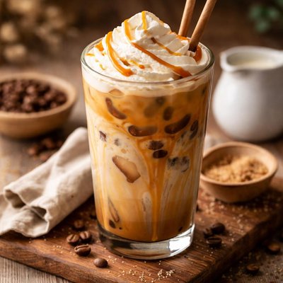 Iced coffee cream
