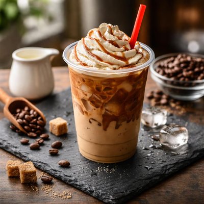Iced coffee tim hortons