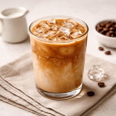 Iced flat white