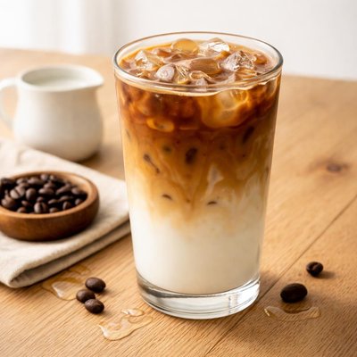 Iced latte whole milk