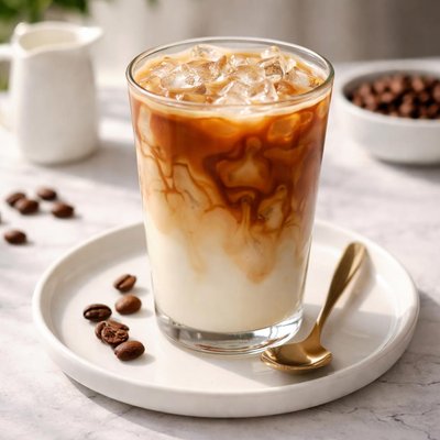 Iced spanish latte