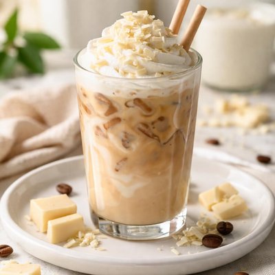 Iced white chocolate mocha