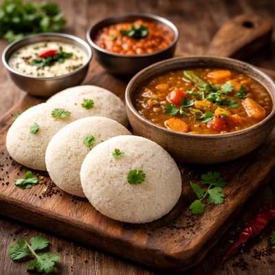 Idli sambhar