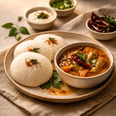 Idly sambar