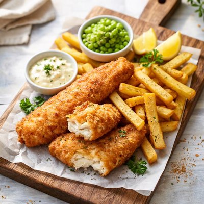 Ikea haddock and fries