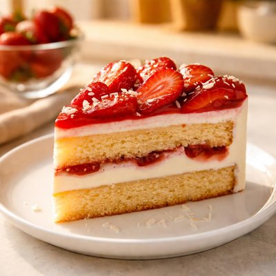 Ikea strawberry cake