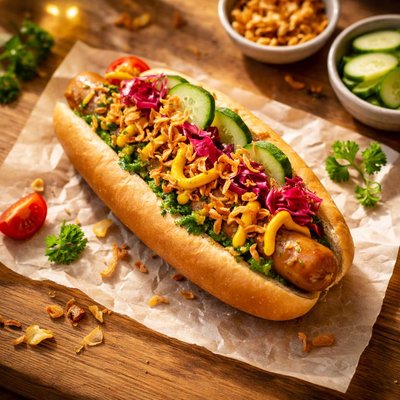 Ikea veggie hot dog