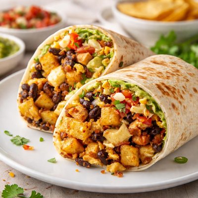 Illegal petes potato burrito