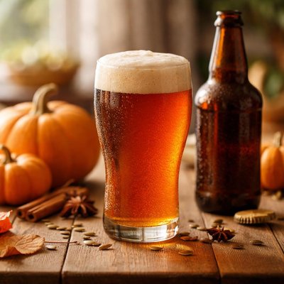 Imperial pumpkin beer