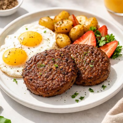 Impossible breakfast sausage patty
