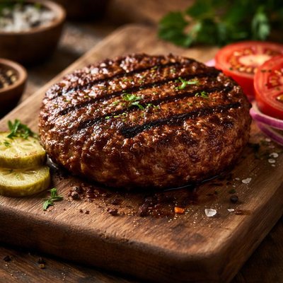 Impossible meat patty