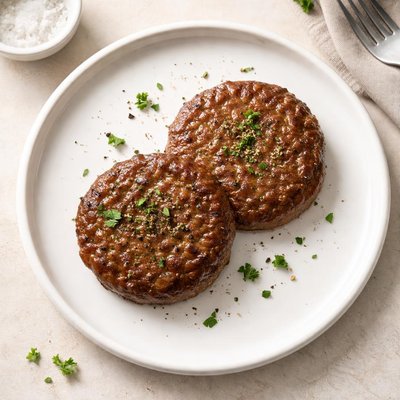 Impossible sausage patty