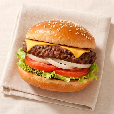 In and out single burger