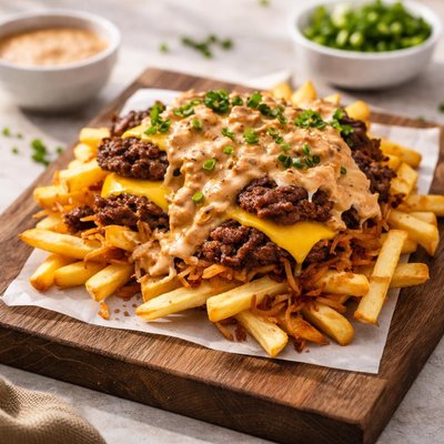 In n out double animal fries