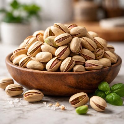 In shell salted pistachios