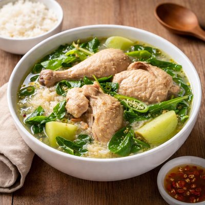 Inasimang tinolang manok