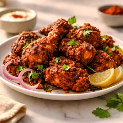 Indian chicken fry