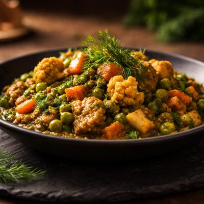 Indian dill veggie curry