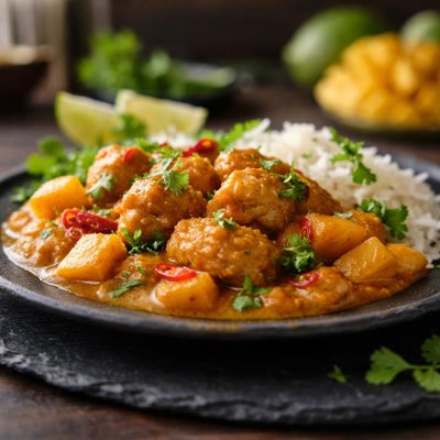 Indian mango chicken