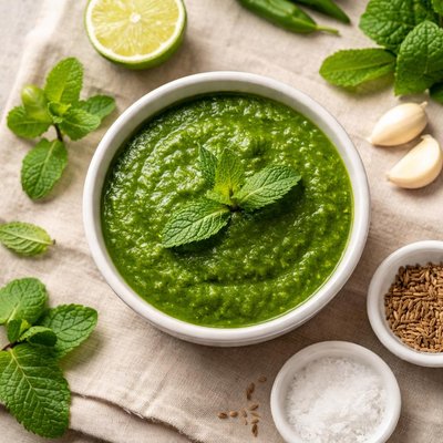 Indian mint sause