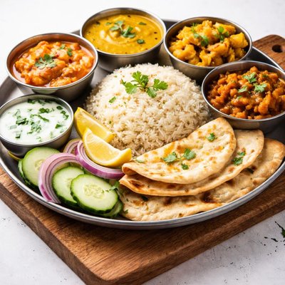 Indian thali