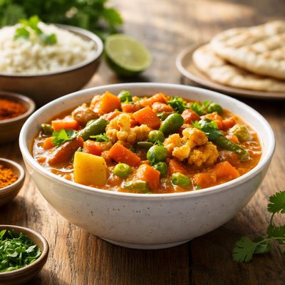 Indian vegetable curry