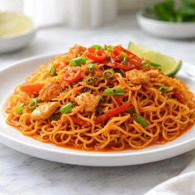 Indomie spicy red curry