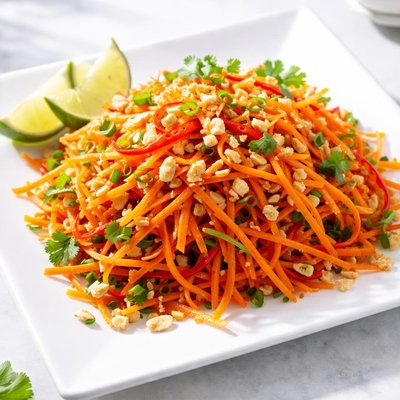 Indonesian carrot salad
