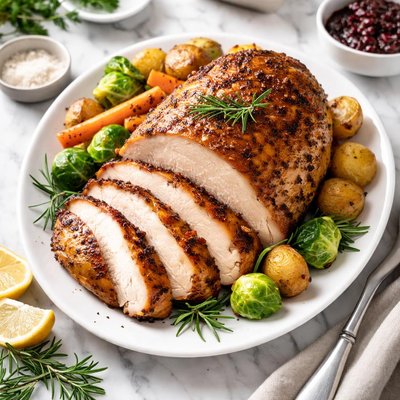 Inghams turkey iven roast half breast