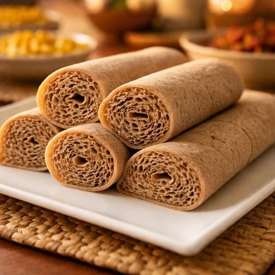 Injera ethiopian bread