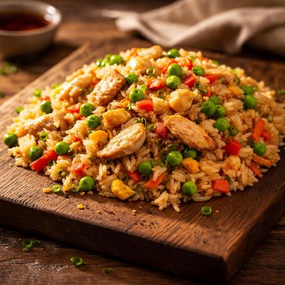 Innovasion chicken fried rice