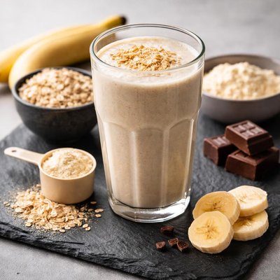 Instant breakfast protein