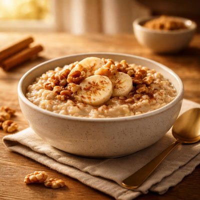 Instant cinnamon porridge